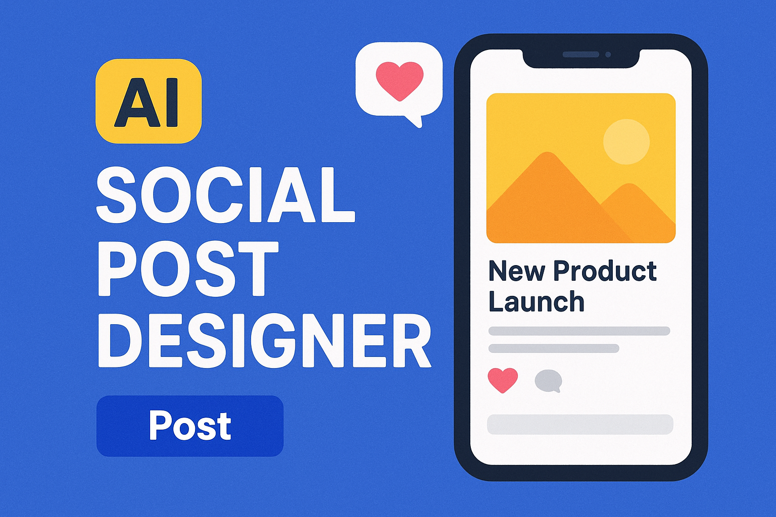 AI Social Post Designer